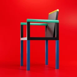 Memphis Chairs<Palace Chair by George Sowden - Milano