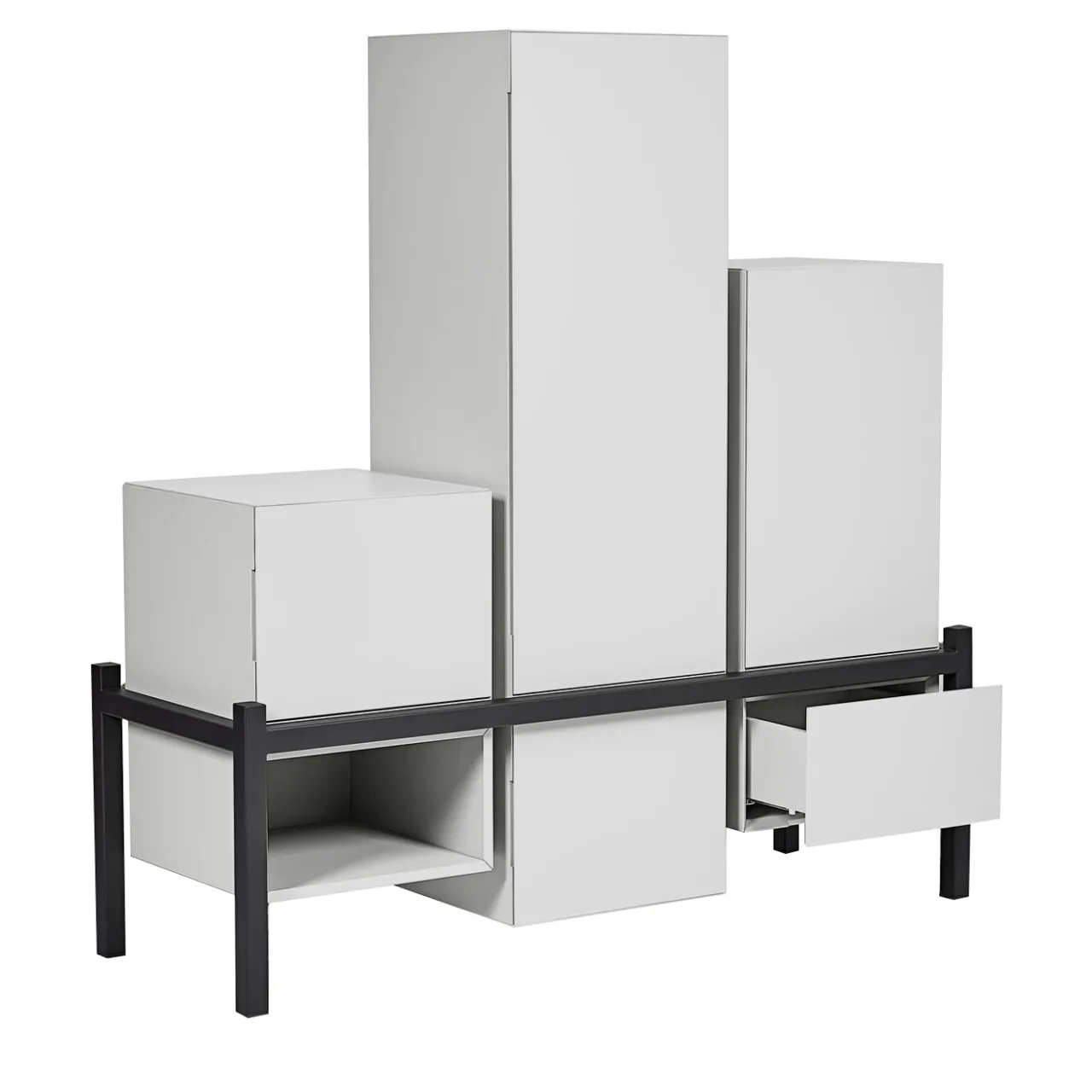 Arkof Cabinets<Palafitta Black and White Cabinet by Studio14