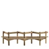 Riva 1920 Benches<Palizzata Bench by Michele De Lucchi