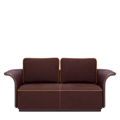 Meritalia Sofas<Palma Brown Two-Seater Sofa #2
