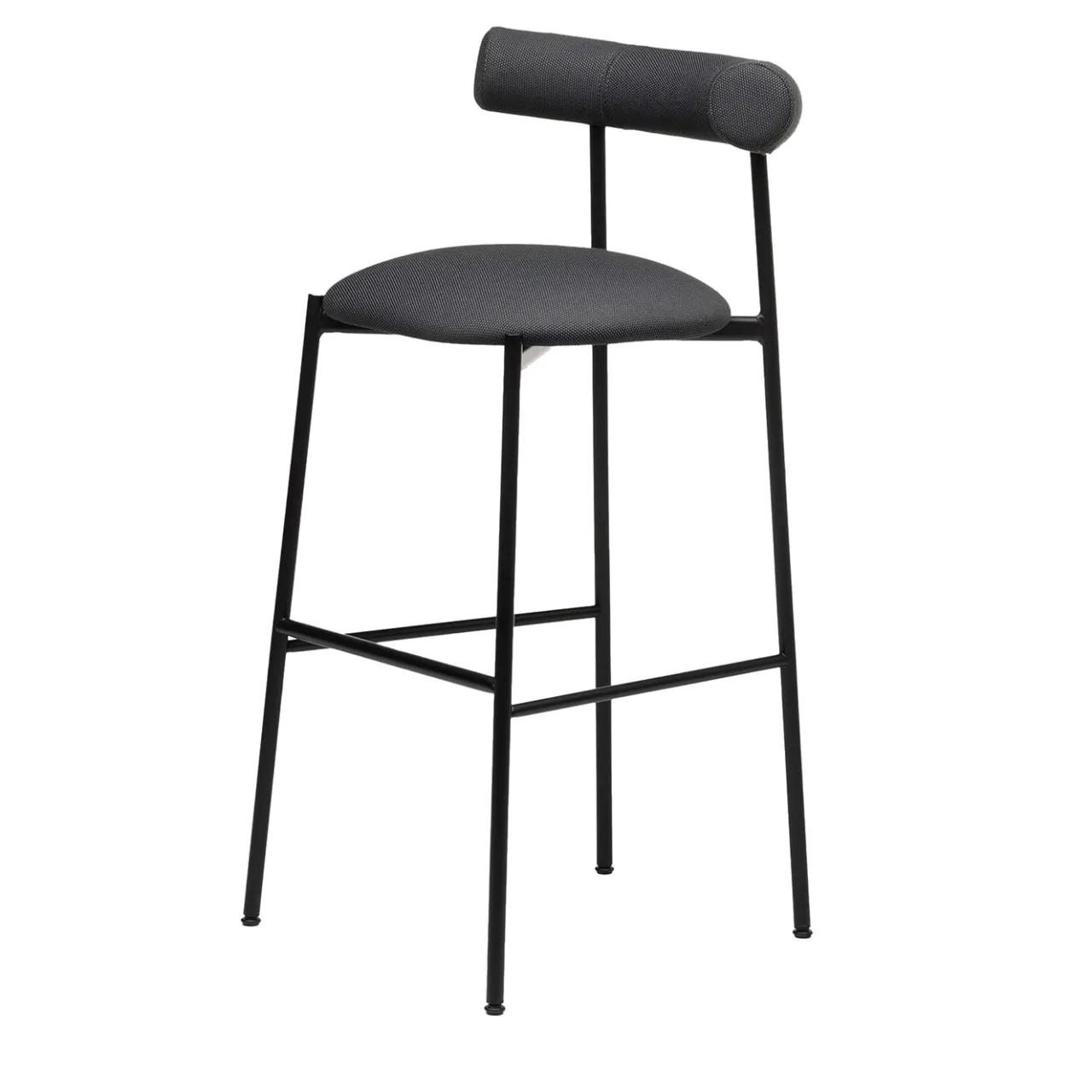 Chairs & More Bar Stools<Pampa SG-80 Anthracite-Gray Stool by Studio Pastina