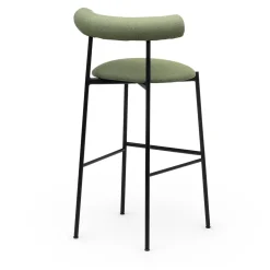 Chairs & More Bar Stools<Pampa SG-80 Green & Black Stool by Studio Pastina