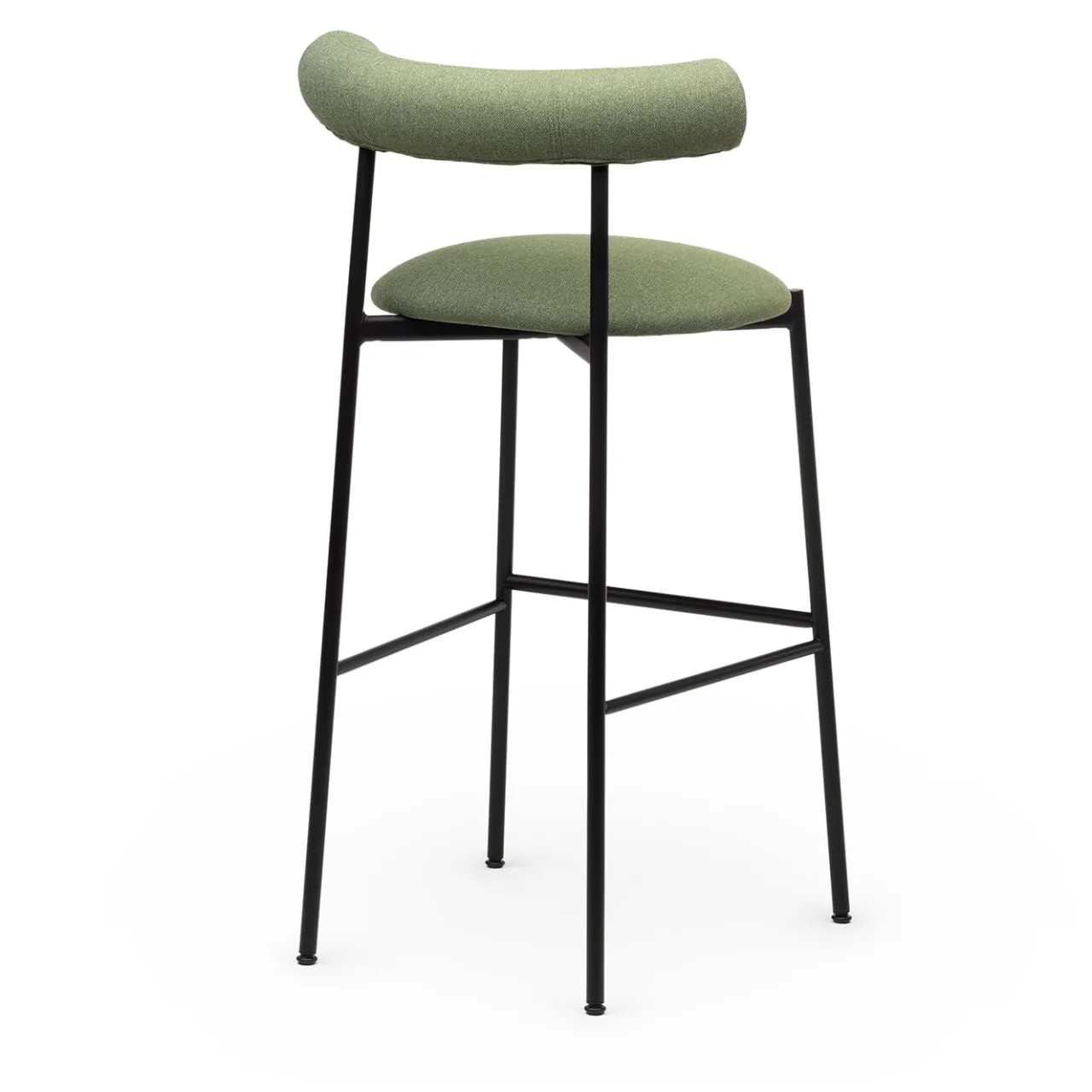 Chairs & More Bar Stools<Pampa SG-80 Green & Black Stool by Studio Pastina