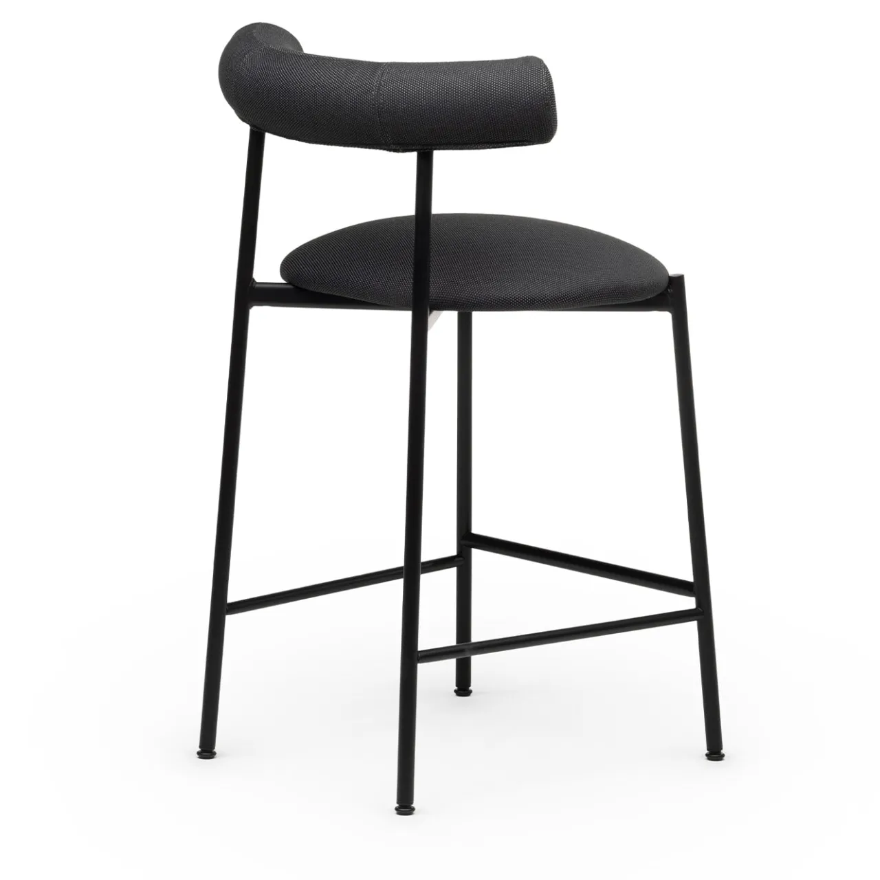 Chairs & More Bar Stools<Pampa SG-65 Low Black Stool by Studio Pastina