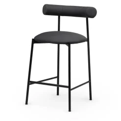 Chairs & More Bar Stools<Pampa SG-65 Low Black Stool by Studio Pastina
