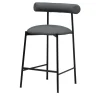 Chairs & More Bar Stools<Pampa SG-65 Low Gray & Black Stool by Studio Pastina