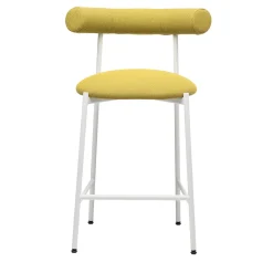 Chairs & More Bar Stools<Pampa SG-65 Low Lime-Green & White Stool by Studio Pastina