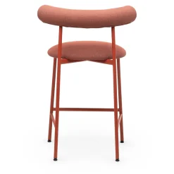 Chairs & More Bar Stools<Pampa SG-65 Low Pink & Red Stool by Studio Pastina