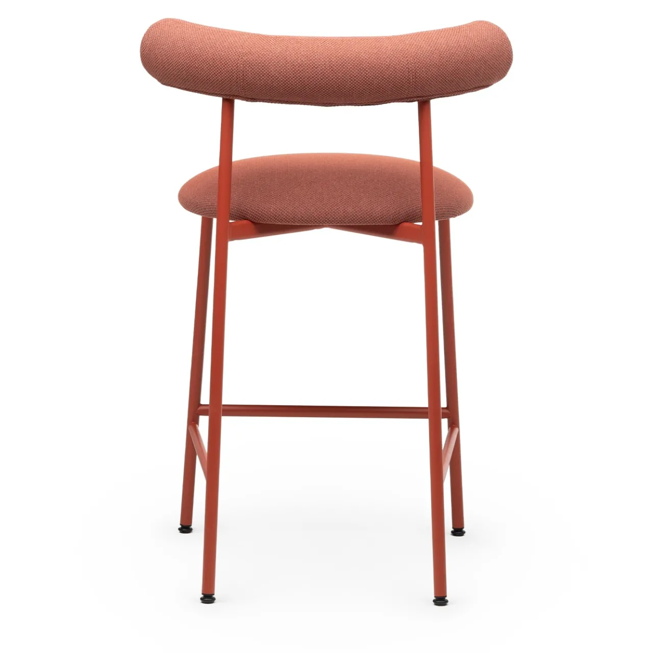 Chairs & More Bar Stools<Pampa SG-65 Low Pink & Red Stool by Studio Pastina