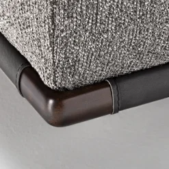 Exteta Sofas<Panarea Gray Dormeuse by Massimo Castagna