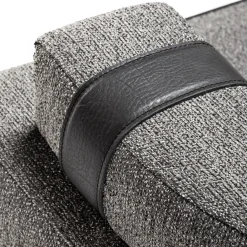 Exteta Sofas<Panarea Gray Dormeuse by Massimo Castagna