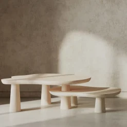 Livio Cioffi Nesting Tables<Panarea Marble Nesting Tables