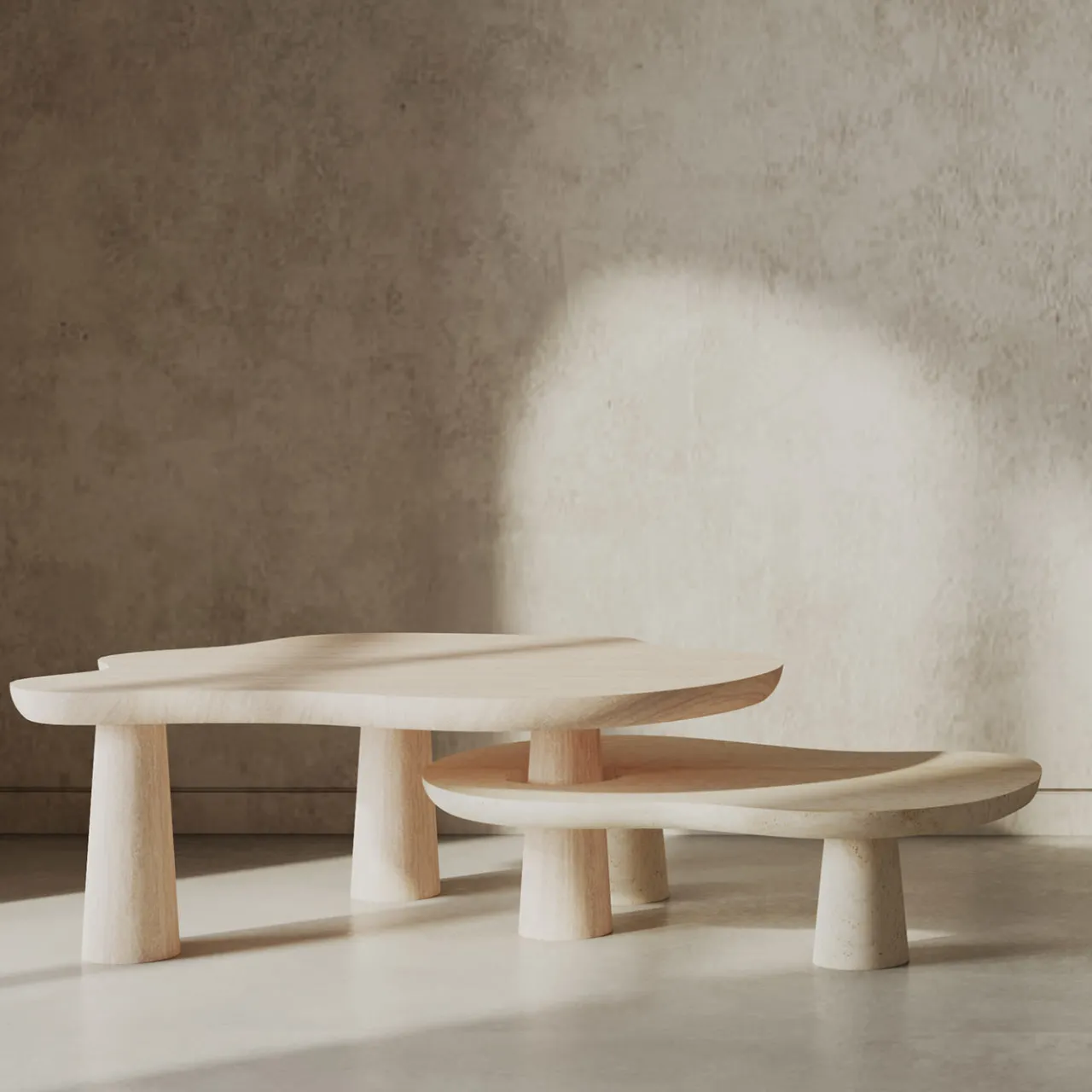 Livio Cioffi Nesting Tables<Panarea Marble Nesting Tables