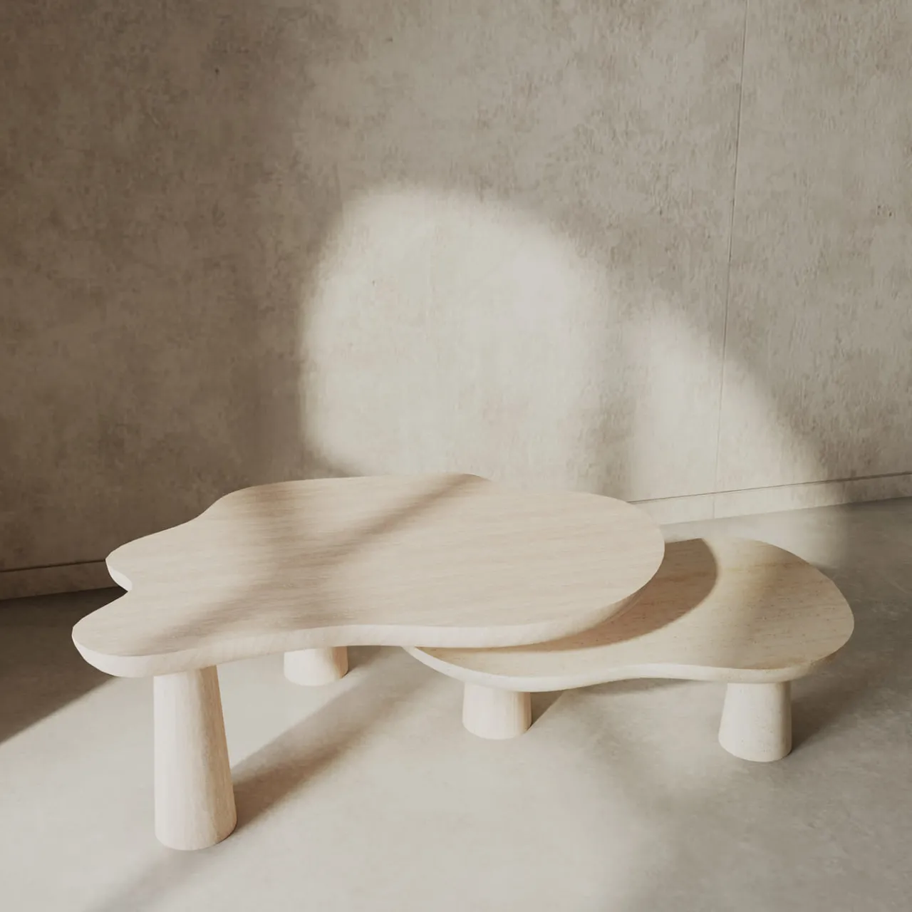 Livio Cioffi Nesting Tables<Panarea Marble Nesting Tables