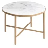 La Sartoria del Marmo by Lombardi Marmi Coffee Tables<Panarea White Carrara Coffee Table