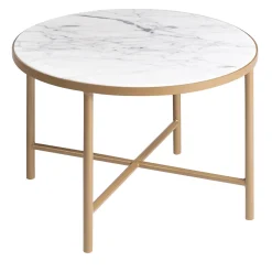 La Sartoria del Marmo by Lombardi Marmi Coffee Tables<Panarea White Carrara Coffee Table