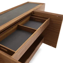 Riva 1920 Sideboards Buffets<Pandora A Walnut Sideboard by Giuliano & Gabriele Cappelletti
