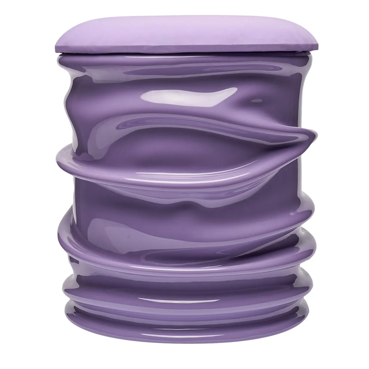 Studio X Ottomans & Poufs<Pandora Purple Pouf
