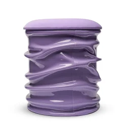 Studio X Ottomans & Poufs<Pandora Purple Pouf