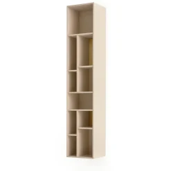 Morica Design Bookcases<Pangea Large Powder-Pink & Brass Wall Unit