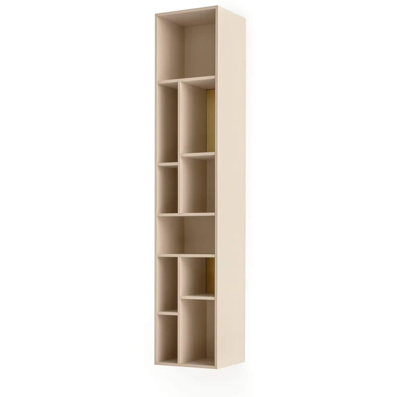 Morica Design Bookcases<Pangea Large Powder-Pink & Brass Wall Unit