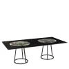 Budri Dining Tables<Pantheon Rectangular Black Table by Maarten De Ceulaer