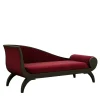 Morelato Chaises<Paolina Red Dormeuse by Centro Ricerche Maam
