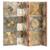 De Castelli Room Dividers<Para-vimento gold brass Room Divider by Giampiero Bodino