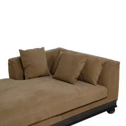 Chelini Chaises<Paris Extra Brown Chaise Longue