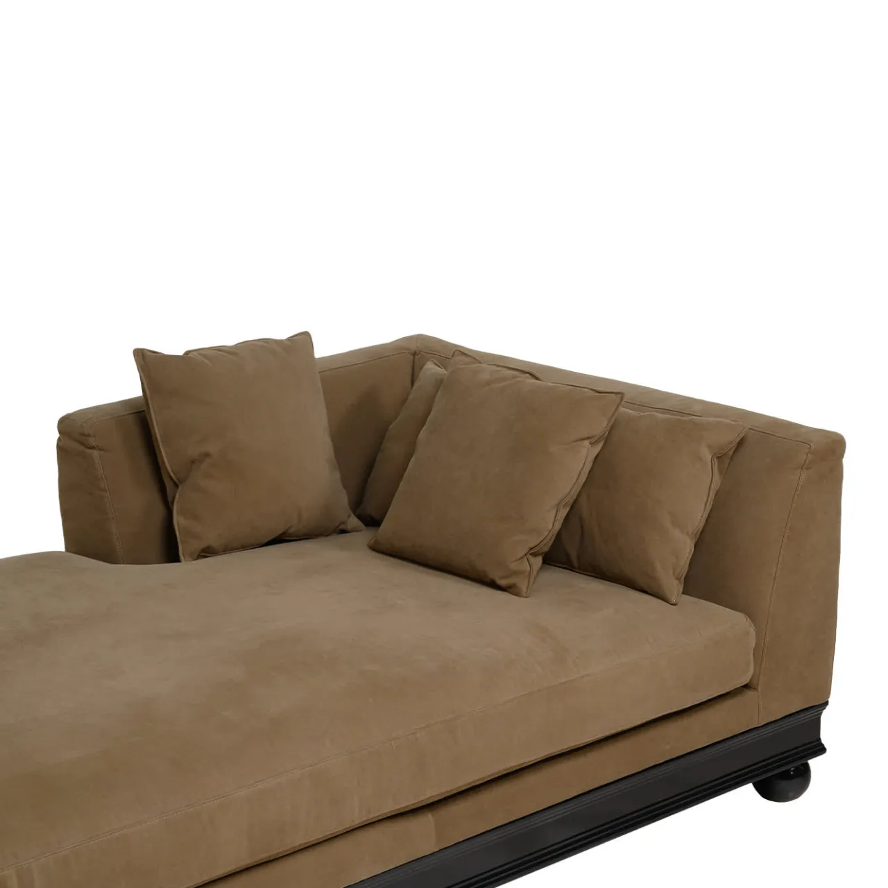 Chelini Chaises<Paris Extra Brown Chaise Longue