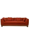 Chelini Sofas<Paris 3-Seater Red Sofa