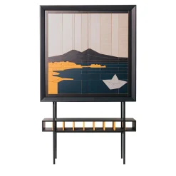 SpazioInterno Cabinets<Parthenope Polychrome Wooden Cabinet