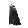 Paolo Pallucco Dressers<Passo D'Ombra Matte Laquered Black Wood Chest Of Drawers