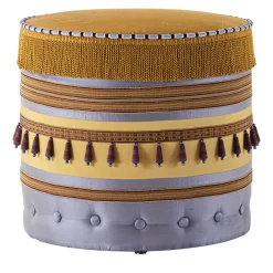 Provasi Ottomans & Poufs<Patchwork Round Pouf