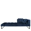 Riva 1920 Chaises<Patmos Asymmetrical Blue Chaise Longue by Terry Dwan