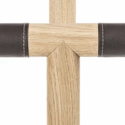 Durame Coat Stands<Patrick Oak Wood with Black Marble Base Valet Stand