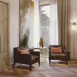 ReDéco Armchairs<Patterned Unique Natural Mood Armchair