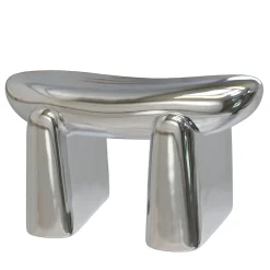 Edizione Limitata by Simone Fanciullacci Stools<Pau V2 Silver Stool