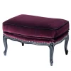 Mantellassi 1926 Ottomans & Poufs<Pauline Bordeaux Velvet Pouf