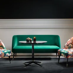 DOM Edizioni Sofas<Pauline Green Love Seat