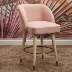 DOM Edizioni Bar Stools<Pauline Pink Bar Stool