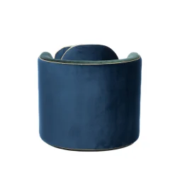 FROMM. Armchairs<Pavo Velvet Green Armchair by Antonio Aricò