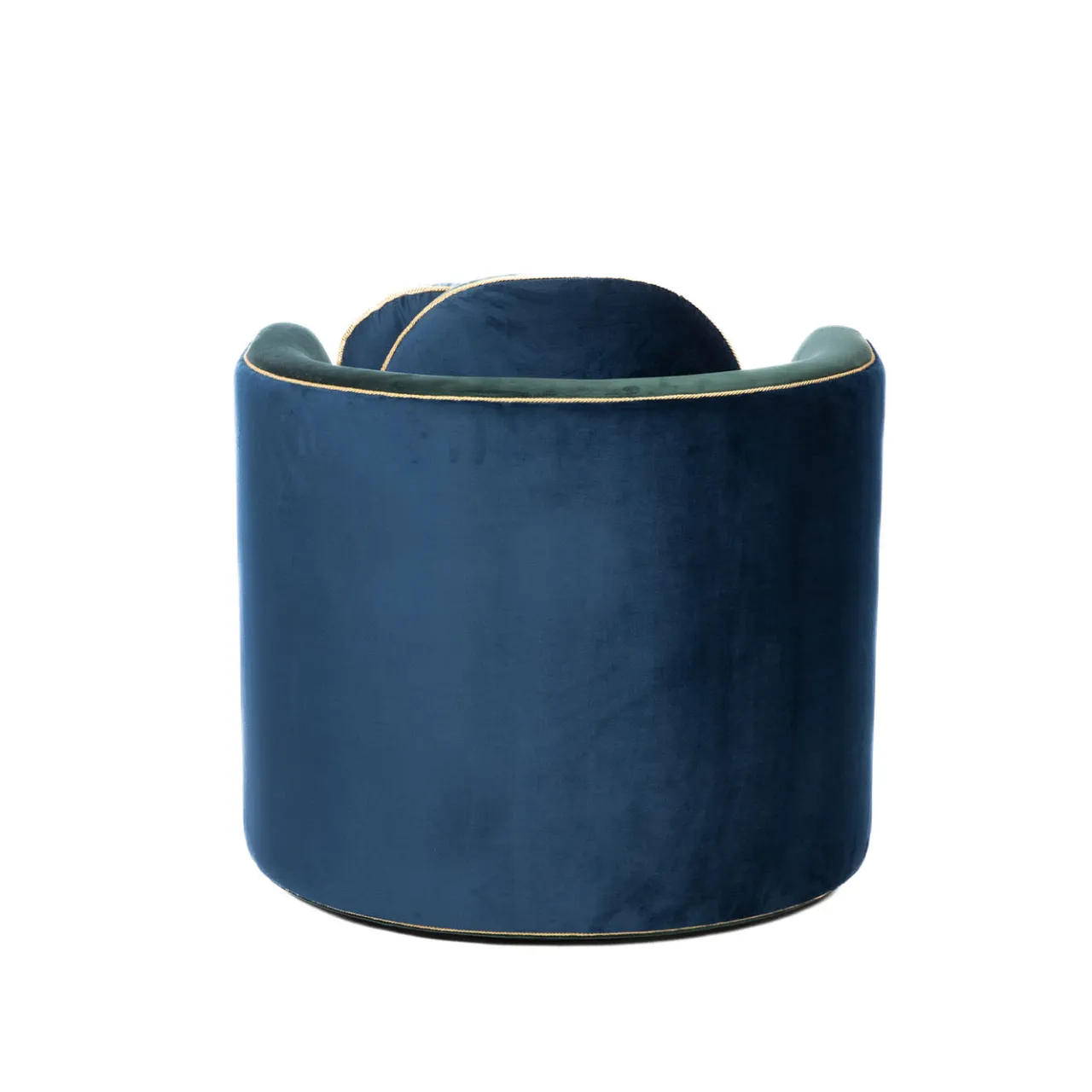 FROMM. Armchairs<Pavo Velvet Green Armchair by Antonio Aricò