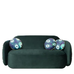 FROMM. Sofas<Pavo Velvet Green Sofa by Antonio Aricò