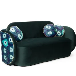 FROMM. Sofas<Pavo Velvet Green Sofa by Antonio Aricò