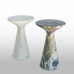 Etamorph Side Tables<Pawn Cipollino Marble Cocktail Side Table