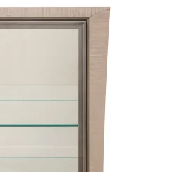 Franco Bianchini Cabinets<Pearl 2-Door Figured Sycamore Display Cabinet