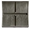 Franco Bianchini Bar Cabinets<Pearl 4-Door Gray Figured Sycamore Bar Cabinet