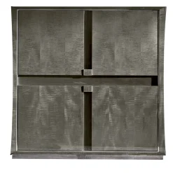 Franco Bianchini Bar Cabinets<Pearl 4-Door Gray Figured Sycamore Bar Cabinet