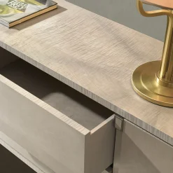 Franco Bianchini Sideboards Buffets<Pearl Sideboard in Sicomoro Frisè with Matte Lacquer